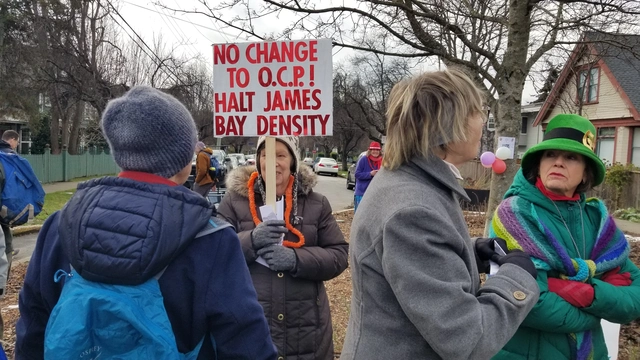 Picture from the protest walk