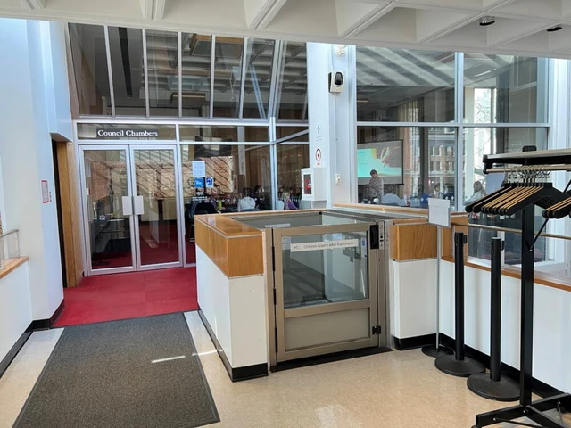 Victoria council chambers